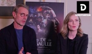 Lambert Wilson et Isabelle Carré nous présentent le film «De Gaulle», en salle le 8 mars 2020