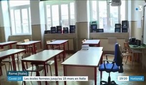Covid-19 en Italie : les écoles fermées jusqu'au 15 mars