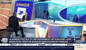Rémy Weber (La Banque Postale): La Banque Postale et CNP Assurances officialisent leur union pour créer un nouveau bancassureur français - 05/03