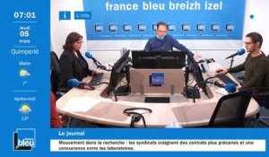 La matinale de France Bleu Breizh Izel du 05/03/2020