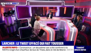 Gérard Larcher: le tweet effacé qui fait tousser - 05/03