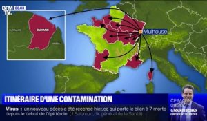 Quel est l'itinéraire du coronavirus en France ?
