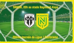 Angers SCO - FC Nantes : l'avant-match