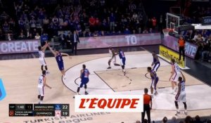 Larkin plante 40 points et éteint Olympiakos - Basket - Euroligue (H)