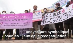 Pas de célébrations olympiques pour les évacués de Fukushima