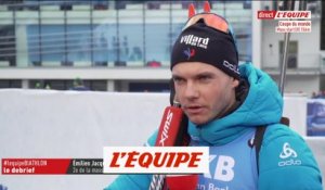 Jacquelin «Je me suis battu» - Biathlon - CM (H)