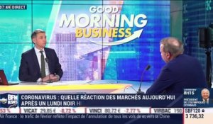 Jean-Pierre Petit (Cahiers Verts de l'Economie) : Quelle réaction des marchés aujourd'hui après un lundi noir historique ? - 10/03