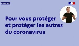 Spot TV : Connaître les gestes barrières pour se protéger et protéger ses proches du virus.