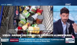 Dupin Quotidien : Hausse des ventes de produits alimentaires, face au virus - 10/03