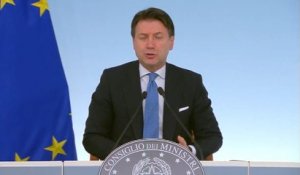 Giuseppe Conte : " En ce moment, cela n'a aucun sens de continuer les tournois sportifs"