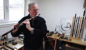 Scotland's last flute maker