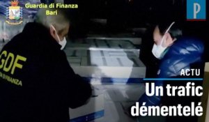 Coronavirus en Italie : saisie record de masques et gels hydroalcooliques frauduleux