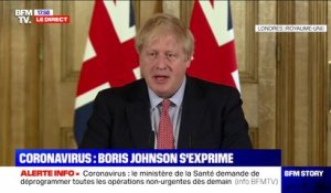 Coronavirus: Boris Johnson veut "retarder le pic"