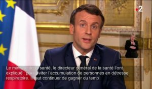 Coronavirus : ce qu'il faut retenir de l'allocation d'Emmanuel Macron