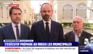 Édouard Philippe: "Nous veillons à limiter les risques pour les Français" pour les municipales