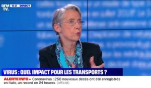 Elisabeth Borne: "La SNCF fournira 80% de son offre habituelle" à partir de lundi