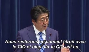 Tokyo-2020: Le Japon veut que "les Jeux olympiques se déroulent comme prévu" - Abe