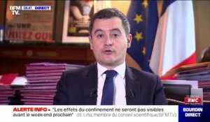 Gérald Darmanin: "Si tous les Français respectent les règles, nous arriverons à sortir de ce pic épidémique" du coronavirus