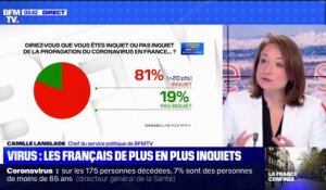Sondage BFMTV - Coronavirus: 81% des Français se disent "inquiets" et 93% adhèrent à la mise en place du confinement