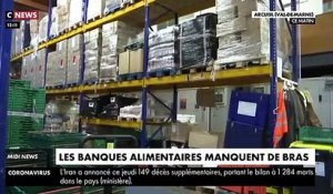 VIRUS - Depuis le confinement, les banques alimentaires manquent de bénévoles - VIDEO