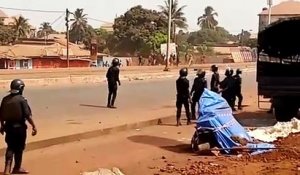 Affrontements entre manifestants et policiers à Wanindara