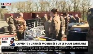 VIRUS - L'armée Française se mobilise sur tous le fronts pour aider à combattre le Coronavirus