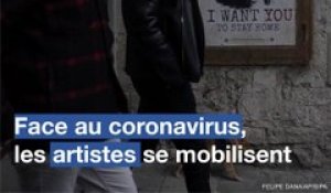 Coronavirus : Les artistes se mobilisent dans le monde entier