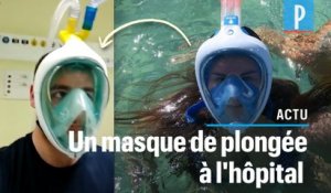 Coronavirus : un masque de plongée Decathlon pourrait aider les soignants en Italie