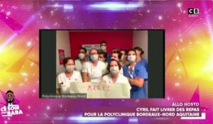 Cyril Hanouna fait livrer des repas pour la polyclinique Bordeaux-Nord Aquitaine