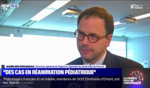 Aurélien Rousseau: "Nous avons des cas en réanimation pédiatrique"