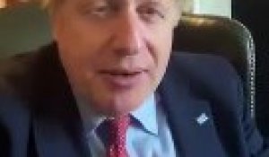 Regardez le Premier ministre britannique Boris Johnson qui annonce dans une vidéo qu'il vient d'être testé positif au coronavirus