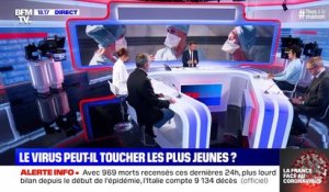 Story 6 : Le virus peut-il toucher les plus jeunes ? - 27/03