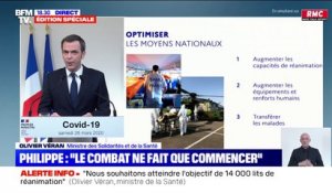 Virus: Olivier Véran annonce le transfert de 50 nouveaux patients de la région Grand Est, notamment par un nouveau TGV sanitaire