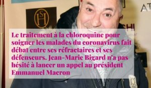 Jean-Marie Bigard défend la chloroquine : le professeur Didier Raoult l'a contacté
