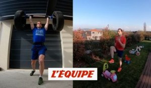 Pour l'entraînement à la maison, Renaud Lavillenie revient en deuxième semaine - Athlé - WTF
