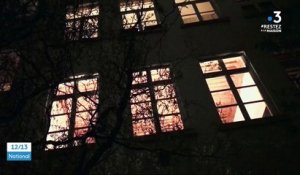 Lyon : des films projetés sur des immeubles pendant le confinement