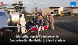 Covid-19 : l'aérodrome de Courcelles-lès-Montbéliard mobilisé