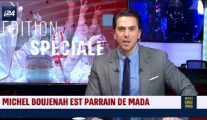 L'acteur Michel Boujenah révèle en direct sur la chaîne i24News être touché par le virus : "C'est comme si j'avais pris des coups de poing, c'est incroyable"