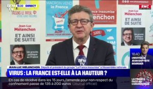 Jean-Luc Mélenchon sur le confinement: "Les dirigeants n'ont pas pris à temps les mesures qui s'imposaient"