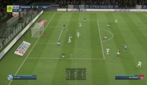 RC Strasbourg - Stade Brestois sur FIFA 20 : résumé et buts (L1 - 33e journée)