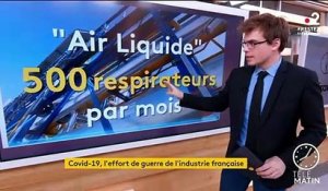 Coronavirus : l'industrie française se mobilise