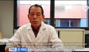 Prise parole du 31 mars - Professeur Philippe Berthelot, CHU de Saint-Etienne