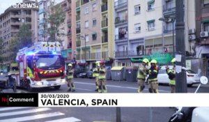 A Valence, l'hommage aux personnels soignants