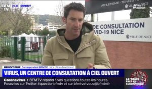 Coronavirus: un centre de consultation à ciel ouvert installé à Nice