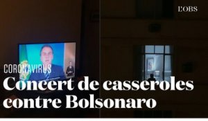 Coronavirus : au Brésil, un concert de casseroles aux fenêtres contre Jair Bolsonaro