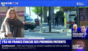 L'Île-de-France évacue ses premiers patients (4) - 01/04