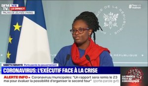 Sibeth Ndiaye: "Nous ne sommes pas capables de dire à quel moment la crise se terminera"