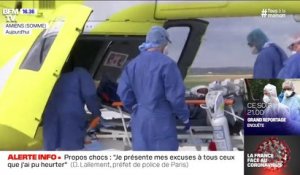 Coronavirus: 10 patients transportés du CHU d'Amiens vers Lille