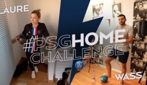 PSG home challenge : Laure Boulleau & Wass Freestyle