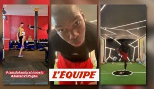 Pogba VS Zlatan, c'est à celui qui sera le plus technique - Foot - WTF